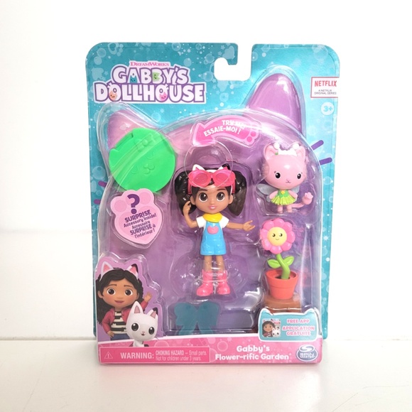 Dreamworks Gabby's Dollhouse - Flower-rific Garden, Kitty Karaoke, Art Studio - Picture 2 of 7